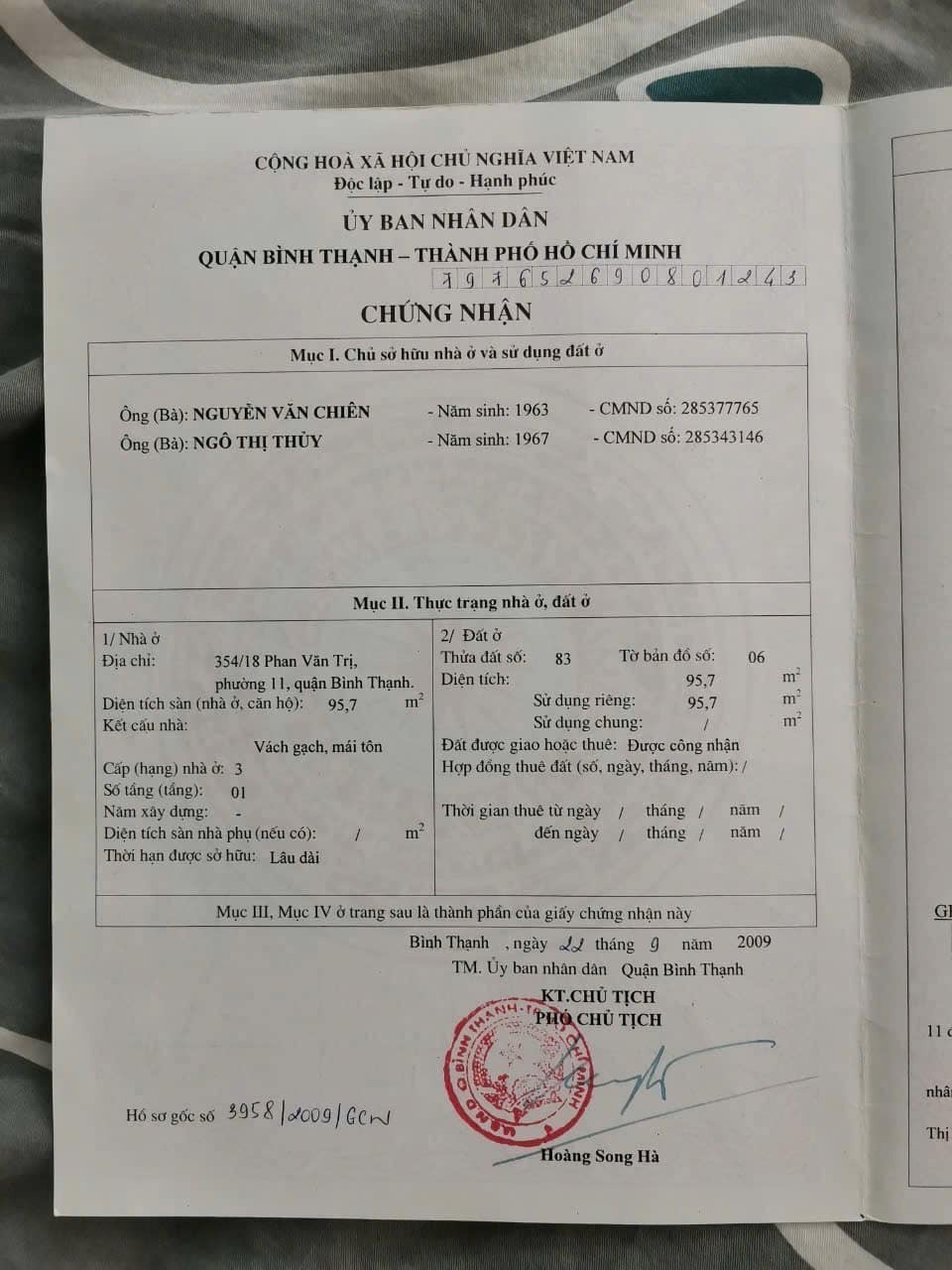 Bán nhà đường Phan Văn Trị, Bình Thạnh - ảnh 4