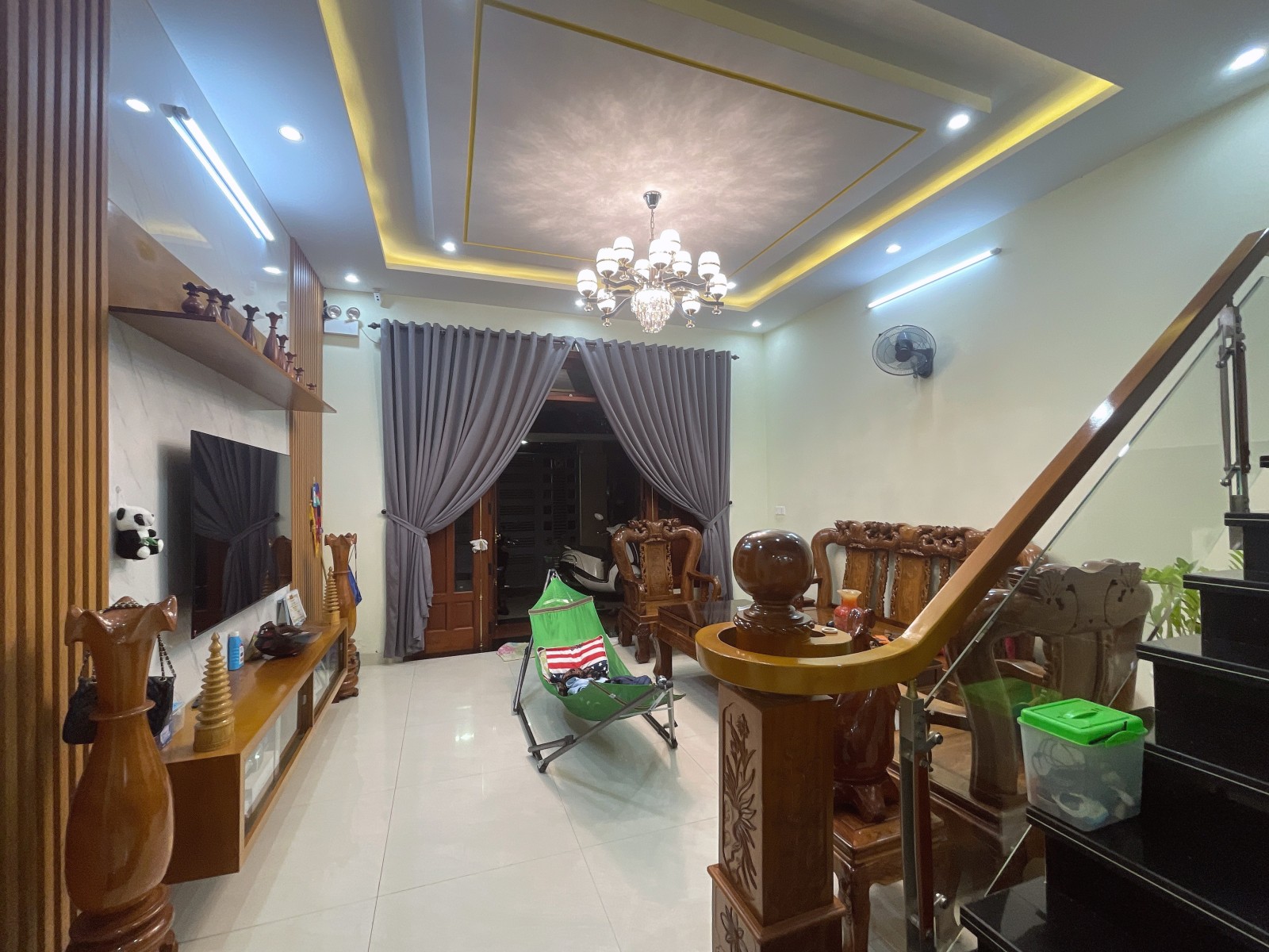 BÀU GIA THƯỢNG 1 100m², 3 tầng, ngang 5m, dài 20m, giá 7.9 tỷ, Cẩm Lệ