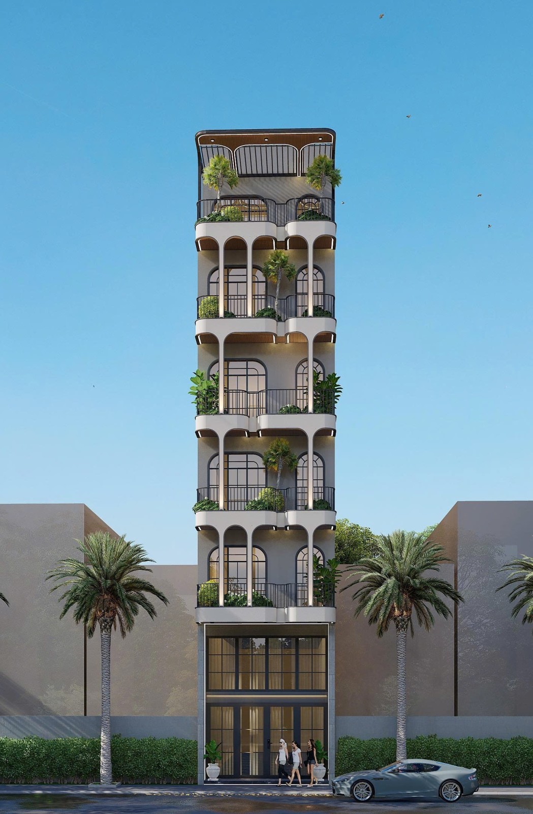 MỸ ĐA TÂY 10 110m², 7 tầng, ngang 5m, dài 22m, giá 23.9 tỷ, Ngũ Hành Sơn