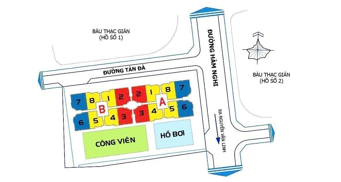 HAGL 72 HÀM NGHI 93.6m², 25 tầng, ngang 9m, dài 10.4m, giá 3.95 tỷ, Thanh Khê